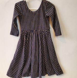 Alice & Ames Ballet Spin Dress in Blue polka sz 4T